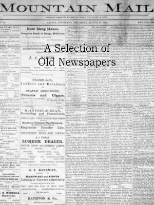 See A Selection of Old Newspapers in Digital Archive